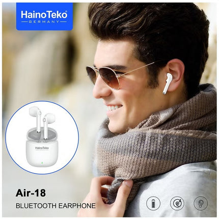 Haino Teko Air 18 True Wireless Earbuds White