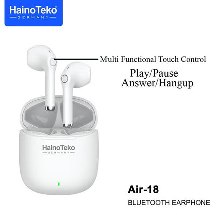 Haino Teko Air 18 True Wireless Earbuds White