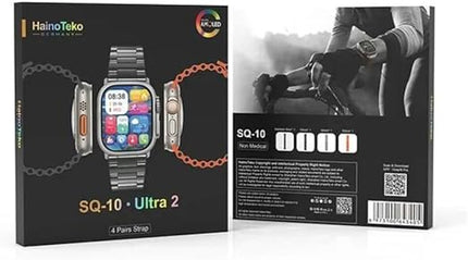 Haino Teko Germany SQ10 Ultra 2 AMOLED Watch Silver