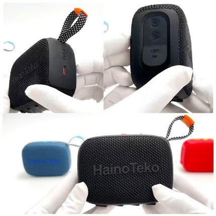 Haino Teko Germany GO 4 Portable Mini Bluetooth Wireless Speaker Red