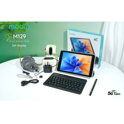 modio M129 5G Tablet PC 8 Inch With 8GB RAM 512GB ROM Gold