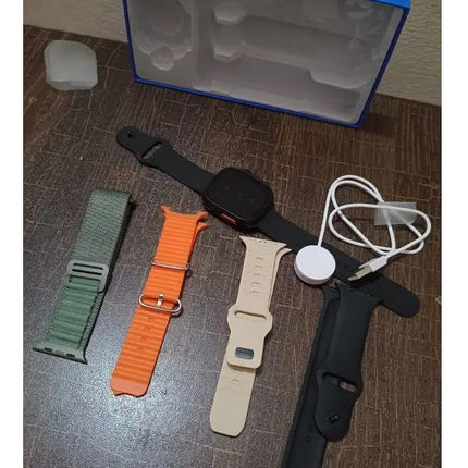 Wisme WS10-5 Ultra, 5-in-1 Strap Set, Fitness Tracking, Smartwatch for men