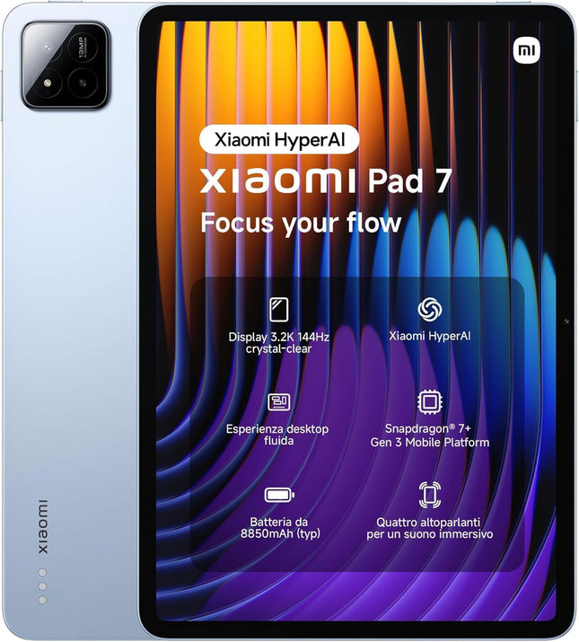 Xiaomi Pad 7, Light Blue 8GB RAM 256GB Wifi - Global version