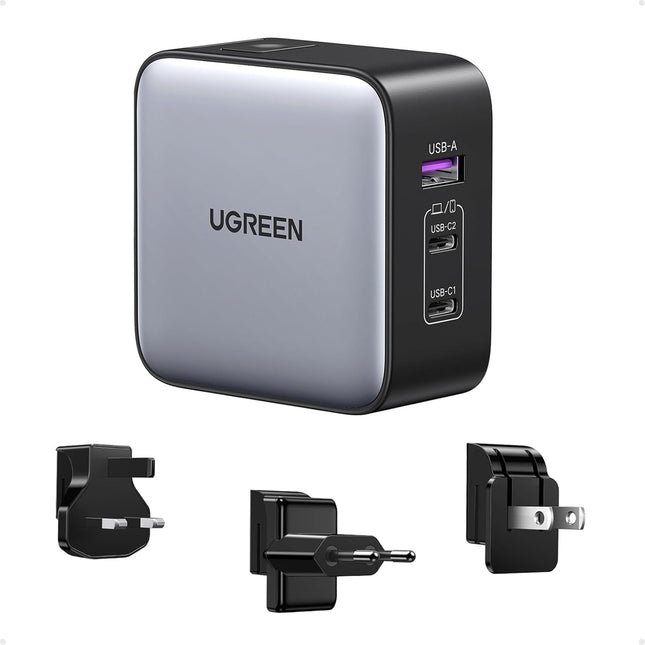 UGREEN 65W Universal Travel Adapter Type C Charger