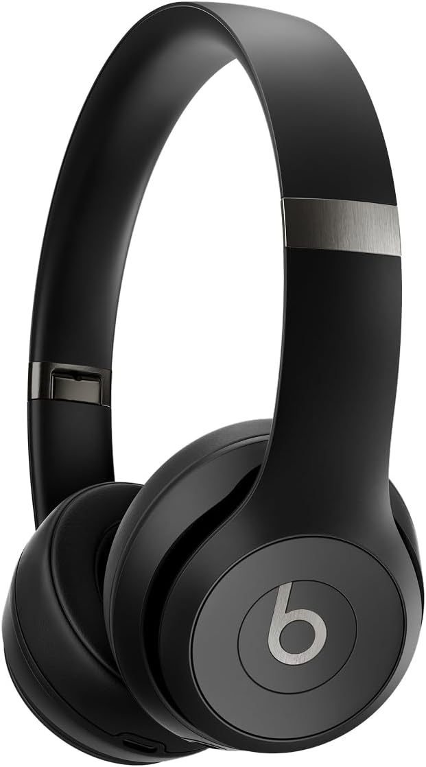 Beats Solo 4 – Wireless Bluetooth On-Ear Headphones, Matt Black