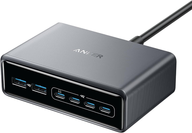 Anker Prime Charger, 200W 6-Port GaN Charging Station
