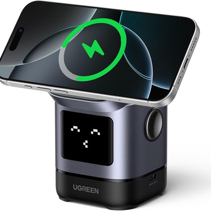 UGREEN 15W Uno Wireless Charger, Qi2 Certified MagSafe Charging
