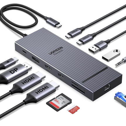 UGREEN Revodok Pro 12 in 1 Triple 4K Docking Station