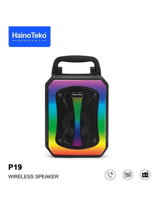 Haino Teko Germany P19 Wireless Portable Bluetooth Speaker
