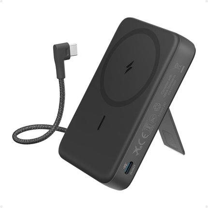 Anker Zolo Magnetic Power Bank, 10,000mAh Wireless Portable Charger with 30W Max Fast Charging