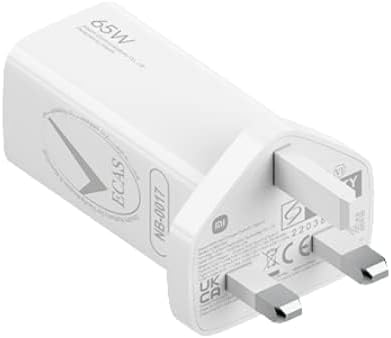 Xiaomi Mi 65W Fast Charger With Gan Tech And Ganfast New Technology Usb (Type-A + Type-C) White