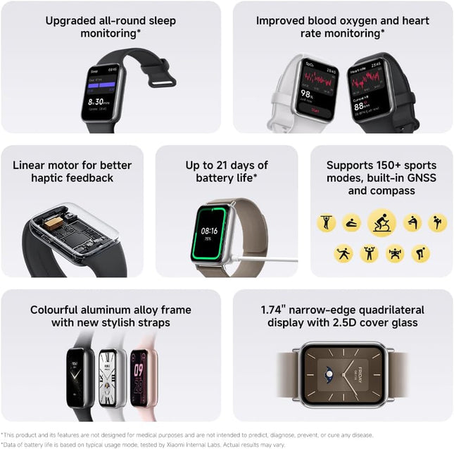 Xiaomi Smart Band 9 Pro Obsidian Black