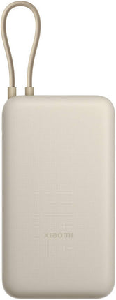 XIAOMI POWER BANK 20000MAH INTEGRATED CABLE 33w -TAN