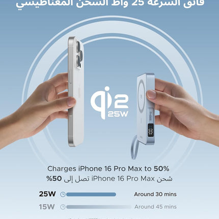 UGREEN 2025 New MagFlow Qi2 25W 10000mAh Power Bank