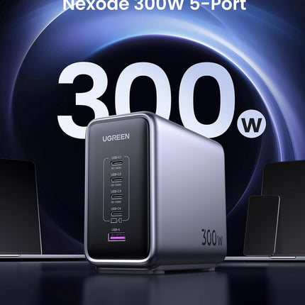 UGREEN Nexode 300W 5-Ports Type C Charging Station