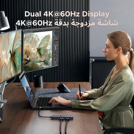 UGREEN Revodock Pro 207 USB C Docking Station 7 in 1