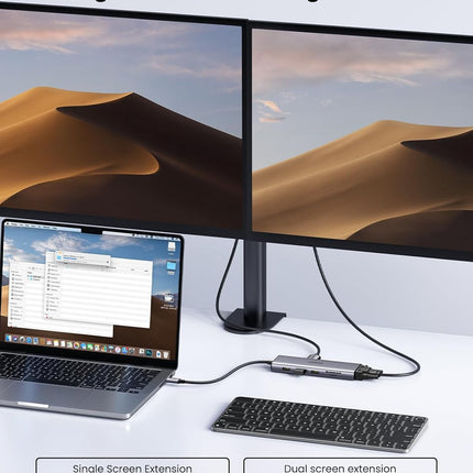 UGREEN Revodok  10 in 1 USB C Hub 4K  HDMI and FHD VGA Dual Video