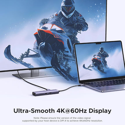 UGREEN Revodok USB C Hub 7 in 1 with [Ethernet and Card Reader]