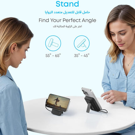 Anker Zolo Magnetic Power Bank, 10,000mAh Wireless Portable Charger with 30W Max Fast Charging