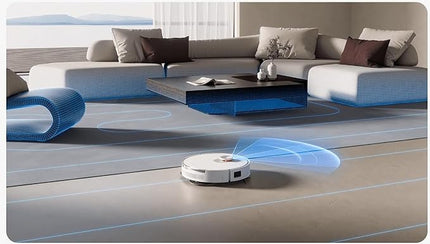 Xiaomi Robot Vacuum S20+ (White) with Auto-Raising Mop & Smart Carpet Detection
