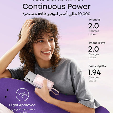 Anker Zolo Power Bank, 10,000mAh 30W High-Speed Portable Charger