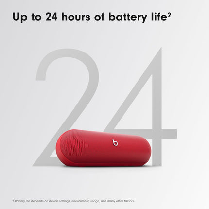 Beats Pill – Wireless Bluetooth Speaker and Portable Charger Red