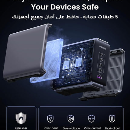 UGREEN Nexode 300W 5-Ports Type C Charging Station