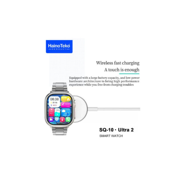 Haino Teko Germany SQ10 Ultra 2 AMOLED Watch Silver