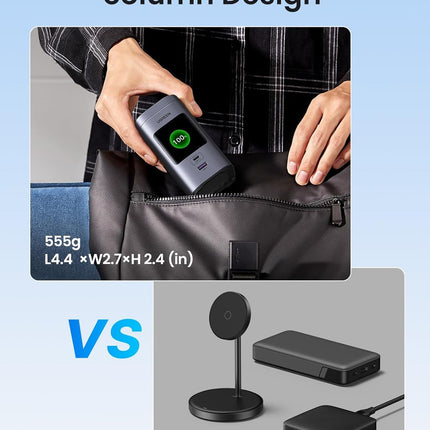 UGREEN Nexode Power Bank 20000mAh 145W Qi2 Certified 15W Wireless Fast Charging