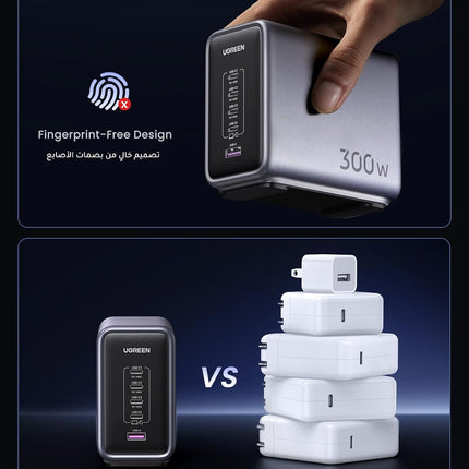 UGREEN Nexode 300W 5-Ports Type C Charging Station