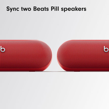 Beats Pill – Wireless Bluetooth Speaker and Portable Charger Red