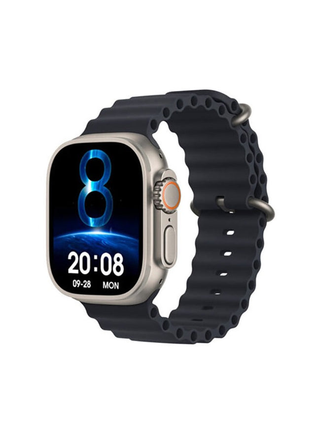 Wisme WS-78 Ultra 2 Smartwatch (Black) with 2.05" Color Touchscreen