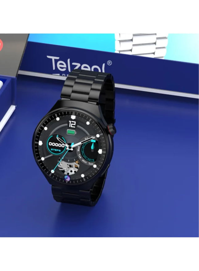 Telzeal Germany DW 42 Sperical Glass 1.53 Inch FullScreen Display 4G Smart Watch With Sim Slot