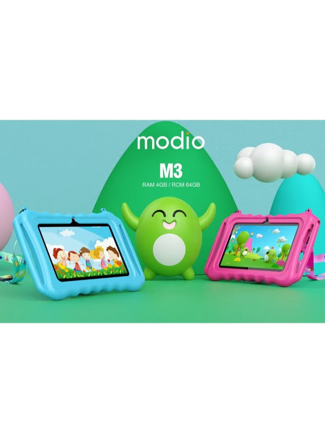 Modio M3 5G Android Tablet for Kids 7 inch display Blue