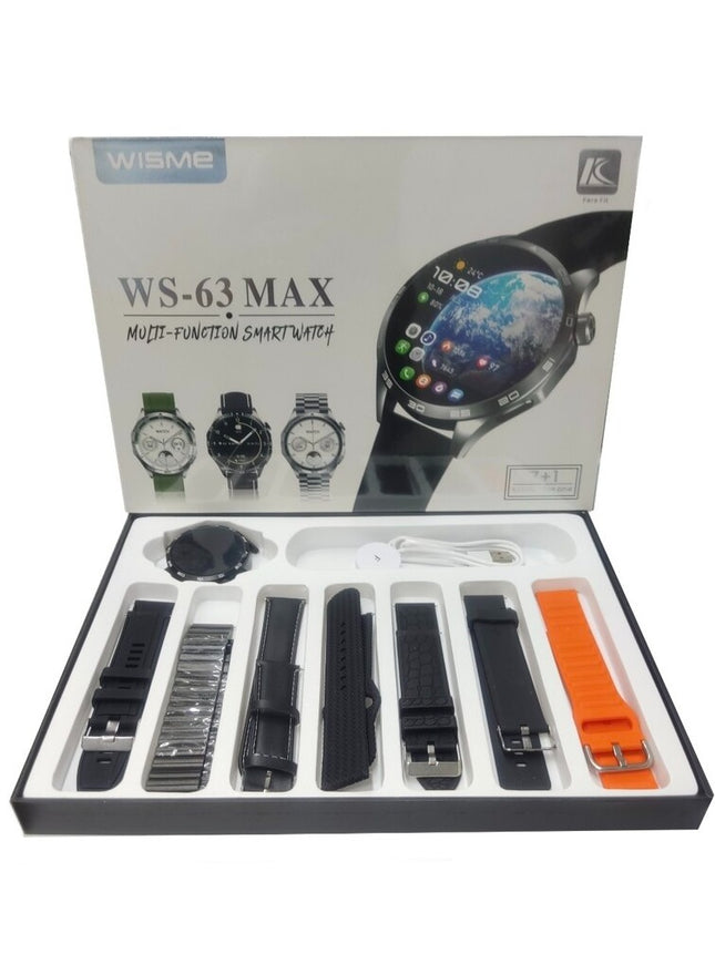 Ferefit WS-63 Max Smartwatch with AMOLED Display Black