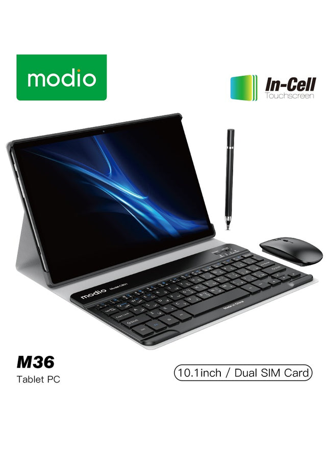 Modio M36 Tablet With 10.1 Inch Screen Dual SIM Grey