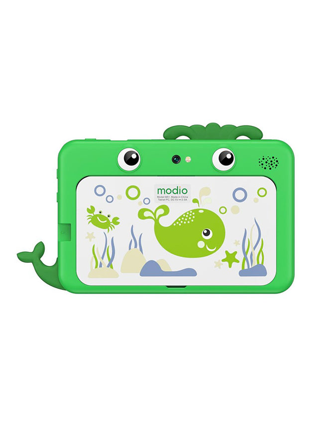 modio M51 Kids Tablet Green 4GB RAM 64GB WIFI With Small School Stationary Set