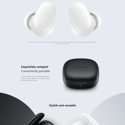 Xiaomi Redmi Buds 6 Play Earbuds, Up To 36 Hours Playback, 10mm Dynamic Driver, AI Noise Reduction