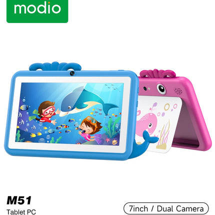Modio M51 Kids Tablet Dual Camera Pink 4GB RAM 64GB
